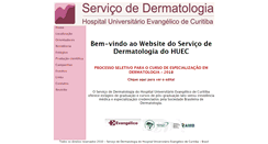 Desktop Screenshot of dermatologiahuec.com